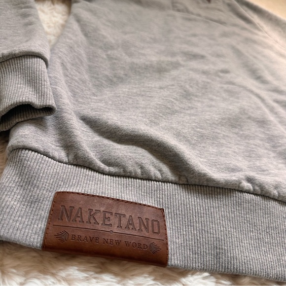 Grey Naketano Hoodie - Picture 9 of 11